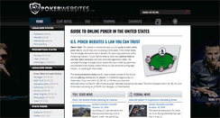 Desktop Screenshot of pokerwebsites.com